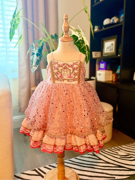 Oh Shana! Other - Pink Sequin Princess Aurora Dress